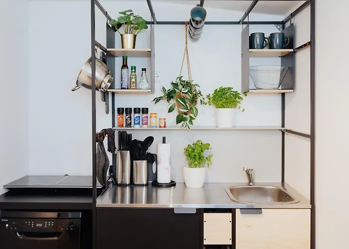 Appartement Modern Design Loft 6p In Hamburg, Incl Private Parking *