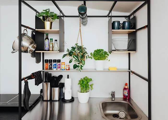 Modern Design Loft 6p In Hamburg, Incl Private Parking Lejlighed Hamborg