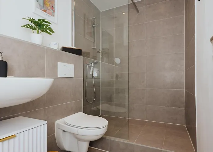 Modern Design Loft 6p In Hamburg, Incl Private Parking Appartement *